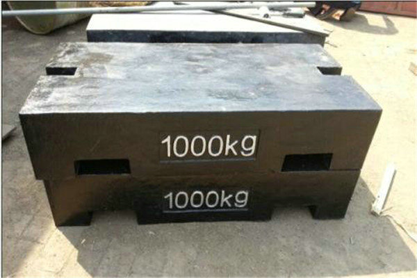 長(cháng)沙大型起重機配重租賃標準砝碼